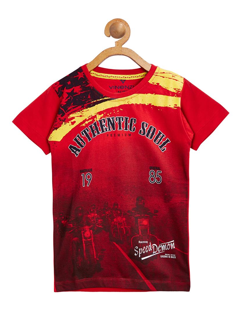 red cotton tshirt - 15093831 - Zoom Image - 1