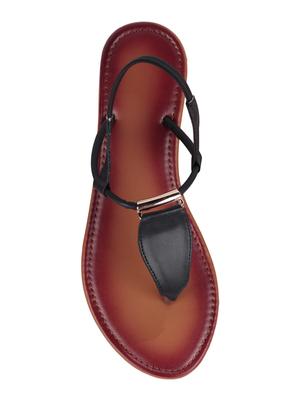 black back strap sandal - 15093957 - Standard Image - 4