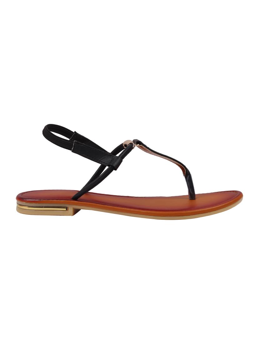 black back strap sandal - 15093957 - Zoom Image - 2