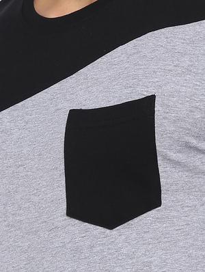 multi colored cotton color block tshirt - 15095490 - Standard Image - 4