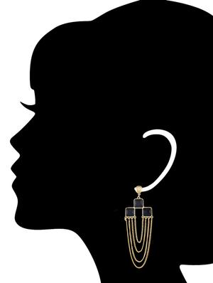 Chandelier earrings - 15096208 - Standard Image - 3