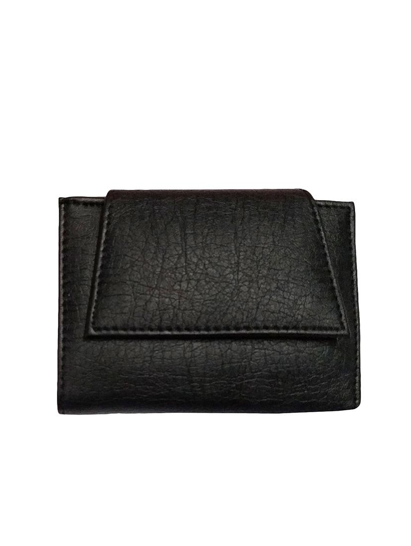 black leatherette wallet - 15096283 - Zoom Image - 1