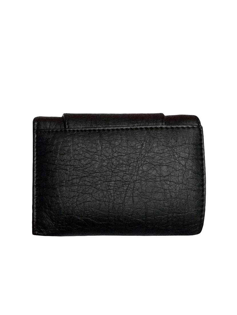 black leatherette wallet - 15096283 - Zoom Image - 2