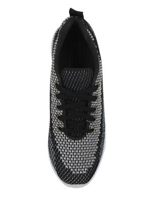 black mesh sport shoe - 15096528 - Standard Image - 4