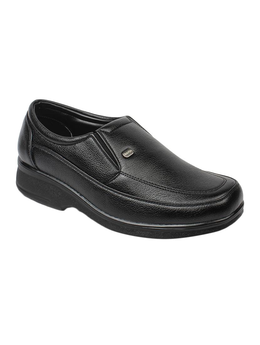 black Faux Leather slip on - 15096813 - Zoom Image - 1