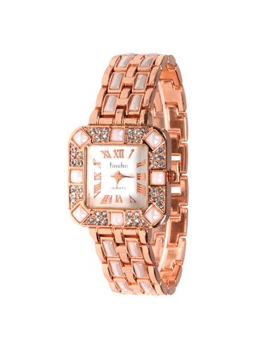 gold stainless steel watch - 15098261 - Very Small Image - 1