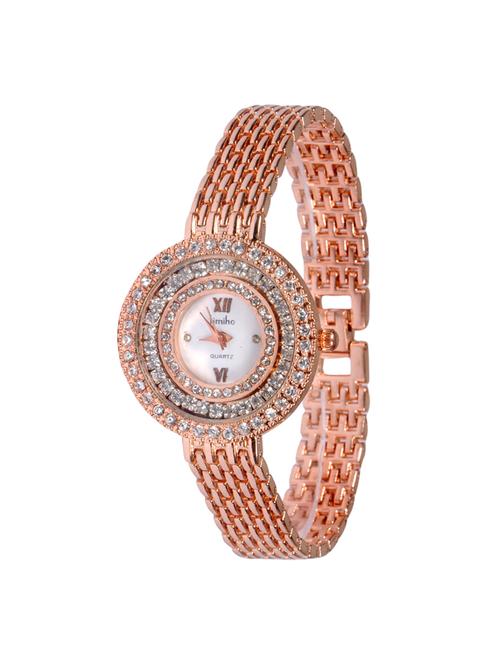 gold stainless steel watch - 15098264 - Standard Image - 1