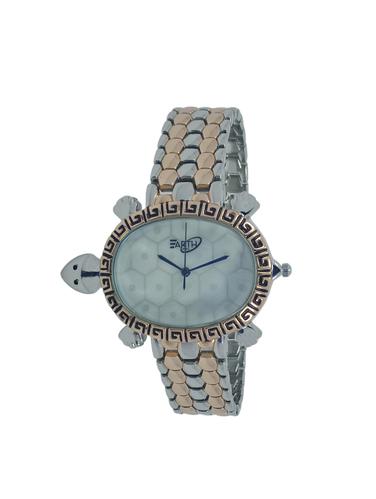 Round Analog Dial watch with metal strap - 15098303 - Very Small Image - 1