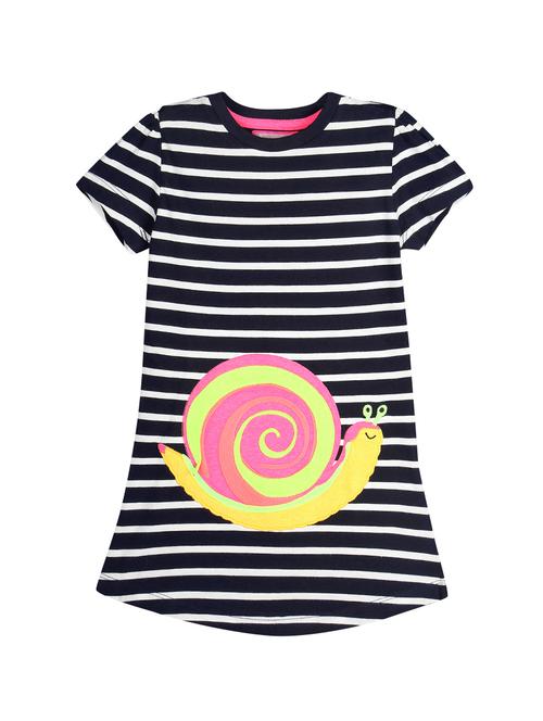 black cotton frock - 15098378 - Standard Image - 1