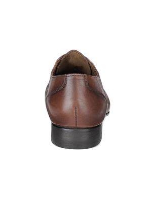 tan leather laceup oxfords - 15099172 - Standard Image - 3