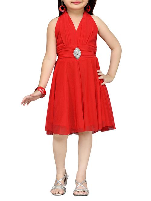 red net frock - 15099893 - Standard Image - 1