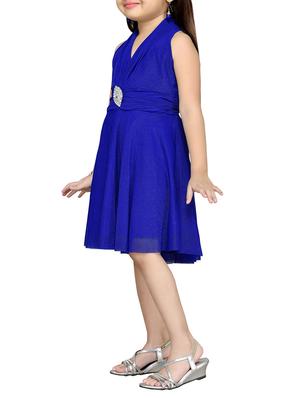 blue net frock - 15099972 - Standard Image - 2