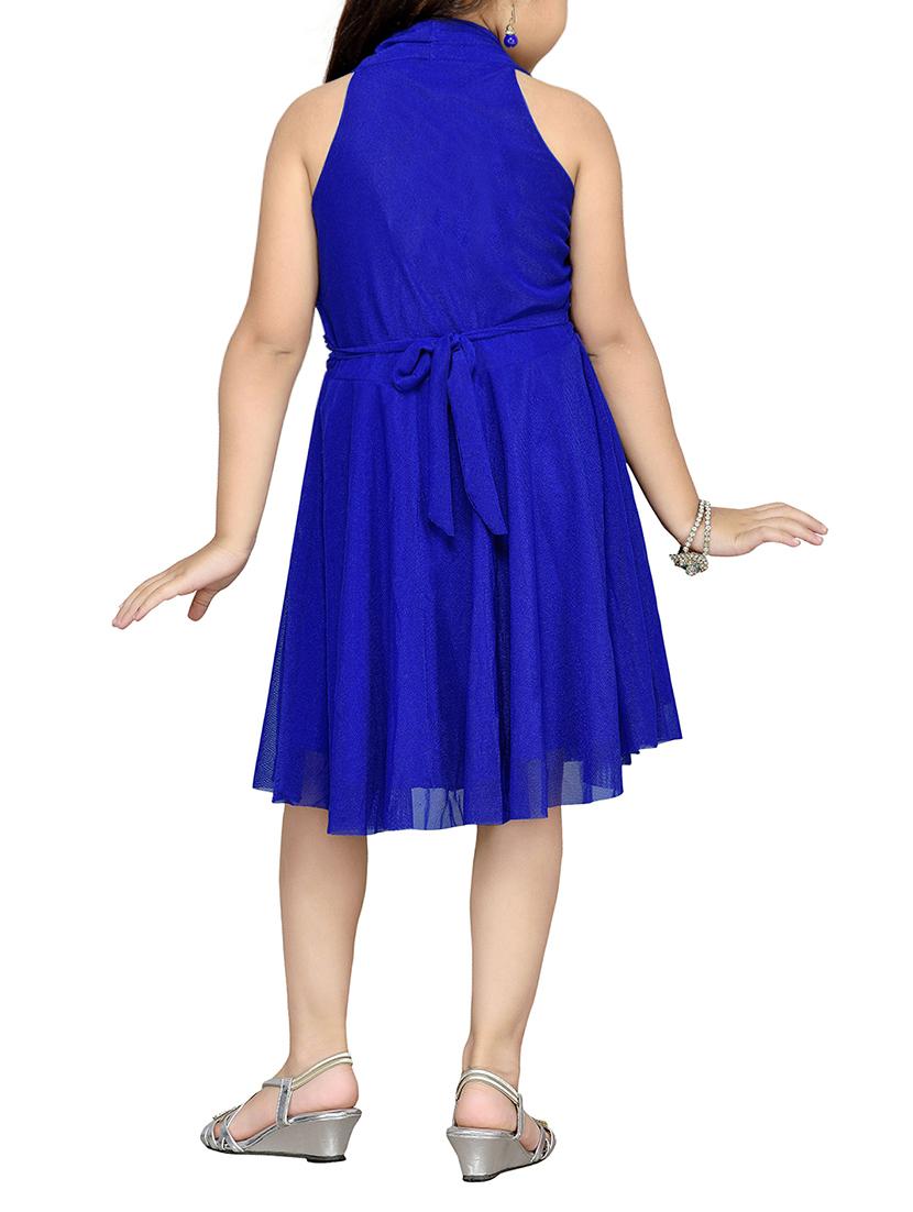 blue net frock - 15099972 - Zoom Image - 3