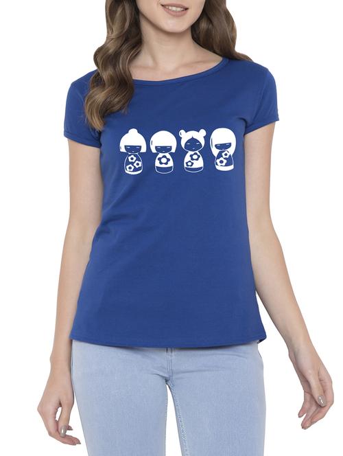 round neck graphic printed tee - 15101187 - Standard Image - 1