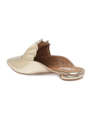 gold mules sandal - 15102546 - Standard Image - 3