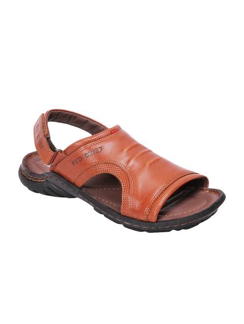 red chief tan formal sandals - 15102640 - Standard Image - 1
