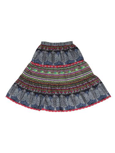 multi colored cotton skirt - 15103316 - Very Small Image - 1