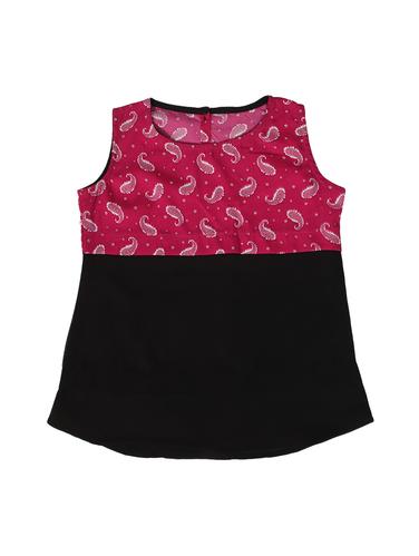 pink crepe top - 15103320 - Very Small Image - 1