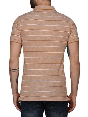 yellow cotton polo t-shirt - 15104507 - Standard Image - 2