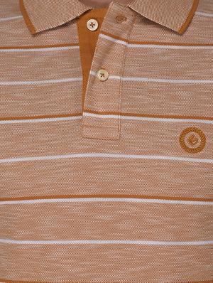 yellow cotton polo t-shirt - 15104507 - Standard Image - 3