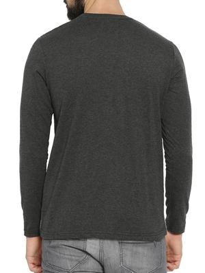 grey cotton checkered tshirt - 15106496 - Standard Image - 3