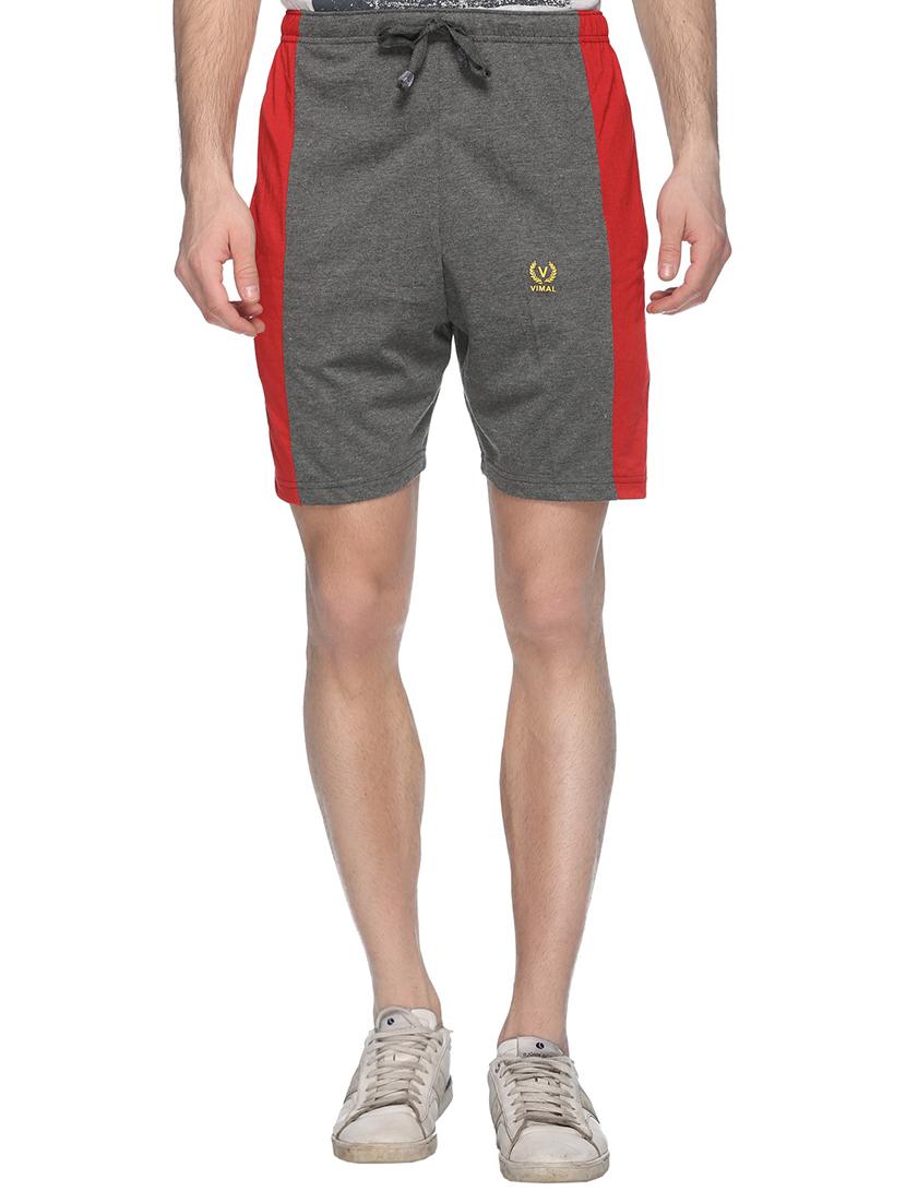 multi colored cotton shorts - 15106725 - Zoom Image - 2