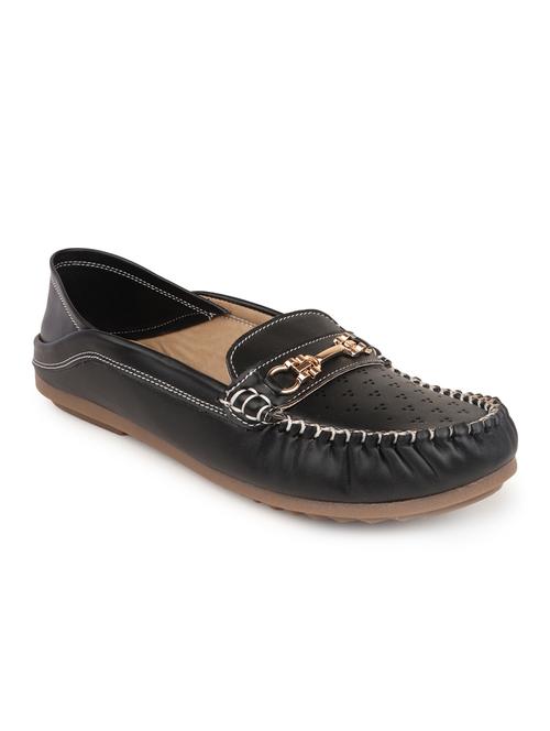 black suede slip on loafers - 15106862 - Very Small Image - 1