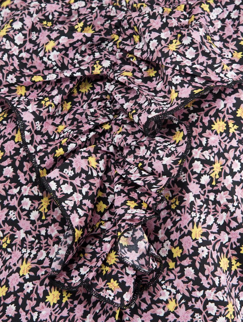 pink printed ruffle top - 15107107 - Zoom Image - 4
