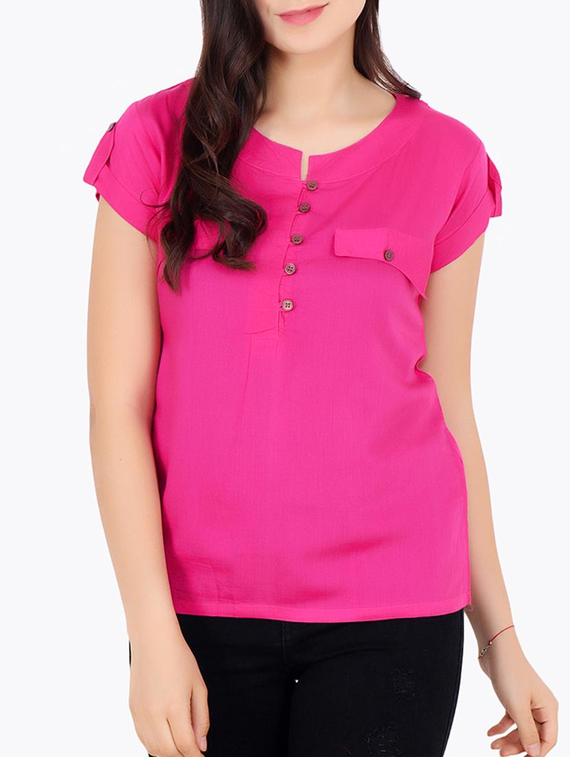 pink solid modal top - 15108057 - Zoom Image - 1
