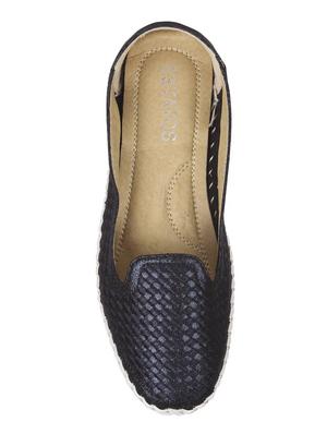 navy slip on loafer - 15108228 - Standard Image - 3