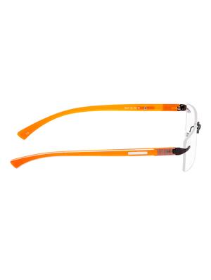 cardon gunmetal rectangular rimless eyeglass - 15109401 - Standard Image - 3