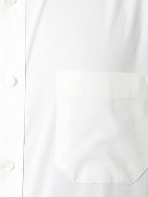 beige cotton formal shirt - 15109684 - Standard Image - 3