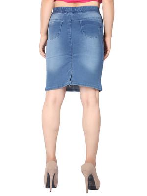 mid rise solid pencil skirt - 15110030 - Standard Image - 3