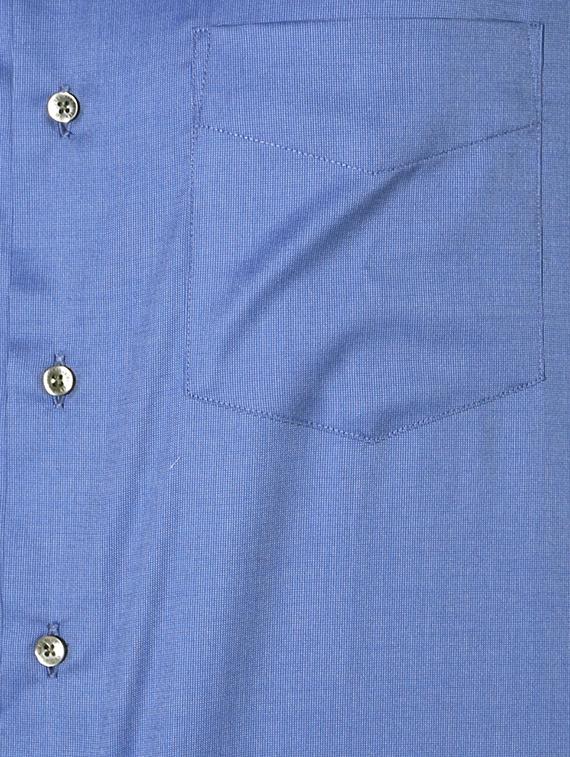blue cotton formal shirt - 15110357 - Zoom Image - 3