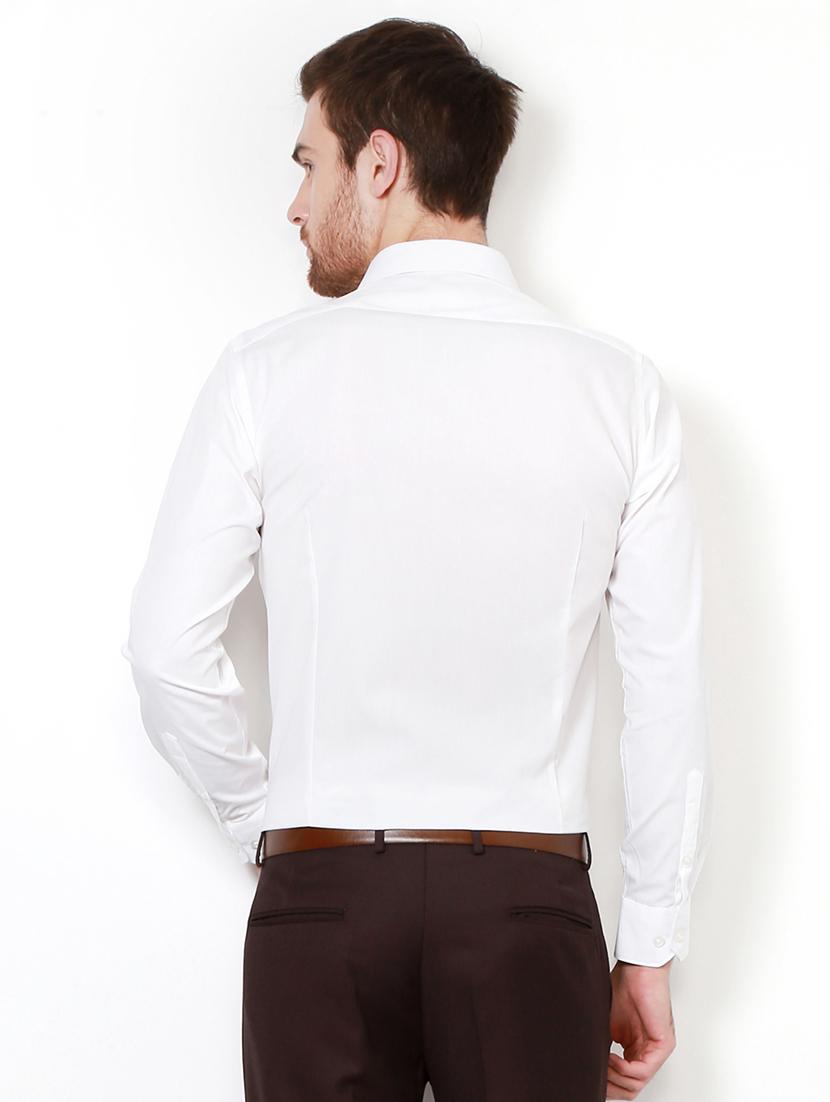 white cotton formal shirt - 15110673 - Zoom Image - 2