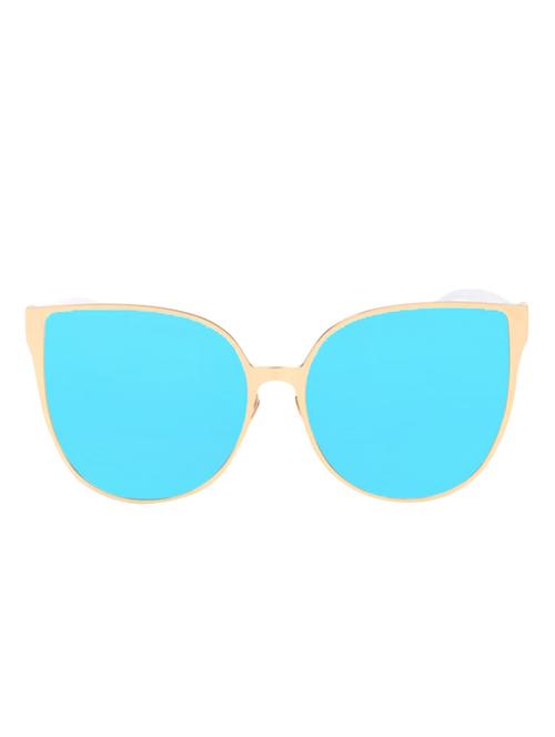 Over-Size Cat Eye Mirrored Women Sunglasses Vintage Big Size Frame Sun-Glasses - 15110860 - Standard Image - 1