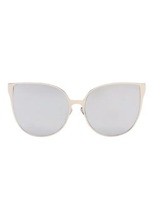 Over-Size Cat Eye Mirrored Women Sunglasses Vintage Big Size Frame Sun-Glasses - 15110862 - Standard Image - 1