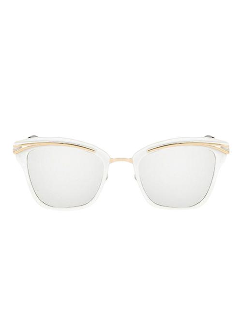 Cat-Eye Unisex Sunglasses Twin-Beam Frame - 15110900 - Standard Image - 1