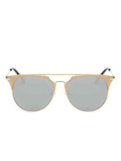 Round Cat-Eye Vintage Sunglasses - 15110906 - Standard Image - 1