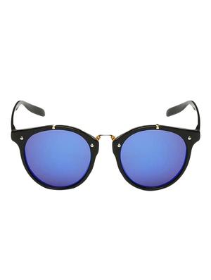 cat-eye frames round Sun-Glasses For Women Stylish Polarized Glasses UV Protected Sunglasses - 15110922 - Standard Image - 1