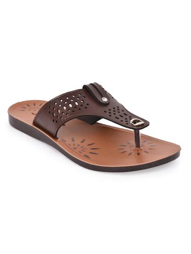 brown toe separator sandal - 15112231 - Very Small Image - 1