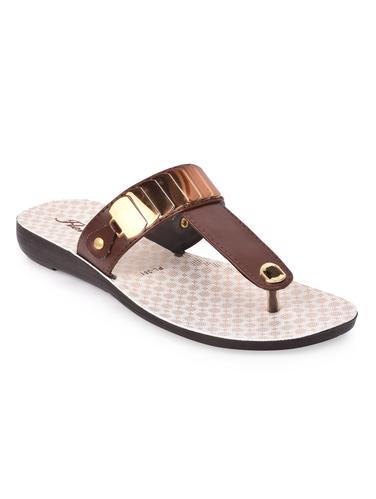 brown t-strap sandal - 15112234 - Very Small Image - 1