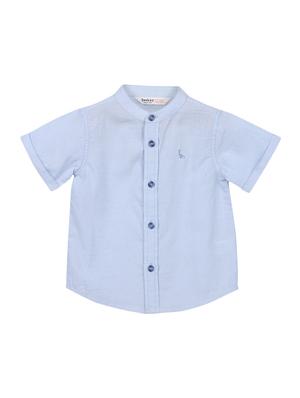 blue cotton shirt - 15112408 - Standard Image - 1