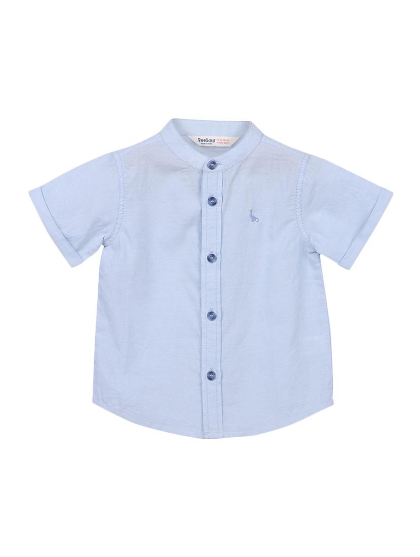 blue cotton shirt - 15112408 - Zoom Image - 1