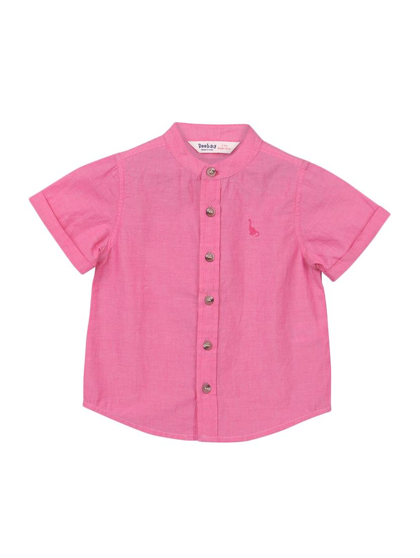 pink cotton shirt - 15112409 - Zoom Image - 1