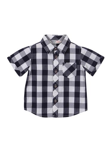 black cotton shirt - 15112411 - Very Small Image - 1