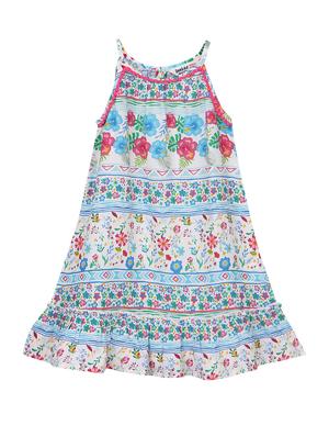multi cotton frock - 15112419 - Standard Image - 1
