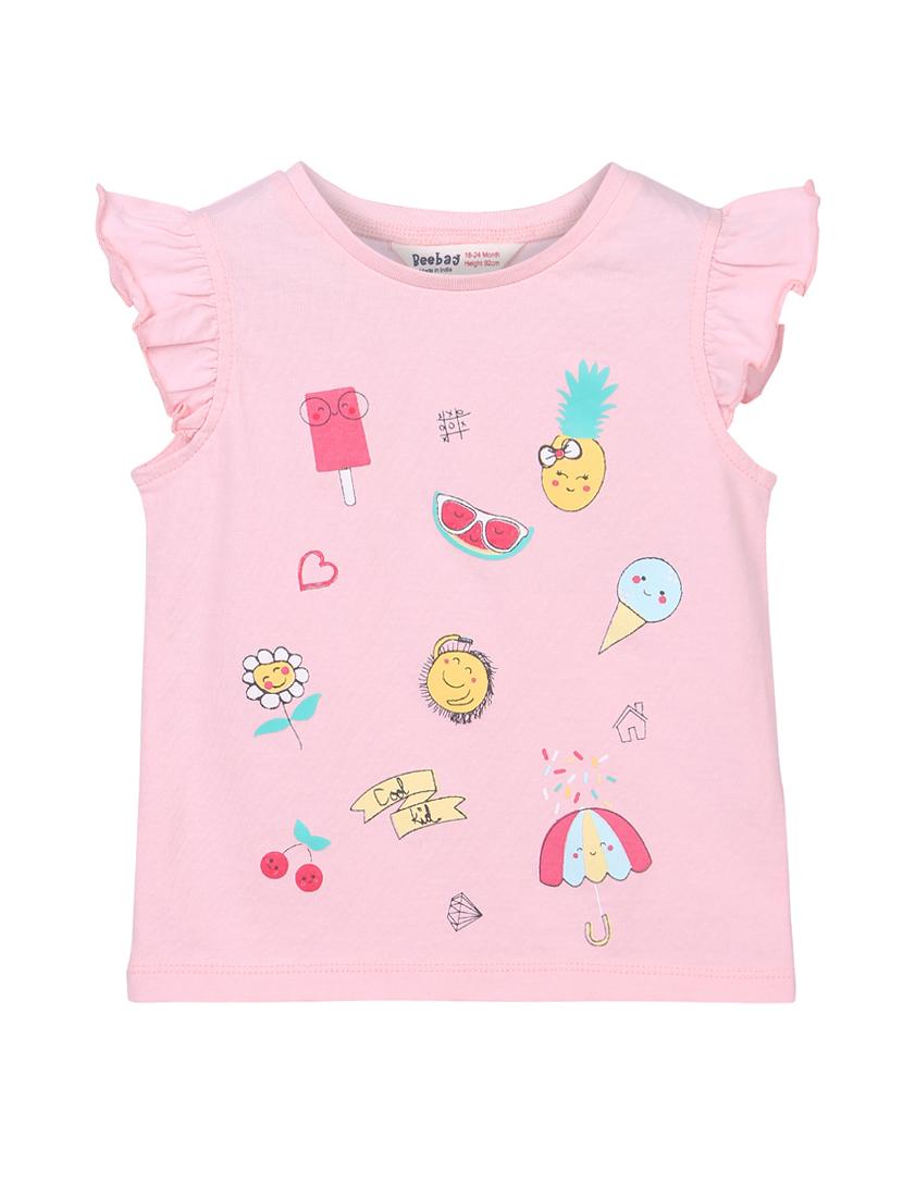 pink cotton top - 15112422 - Zoom Image - 1