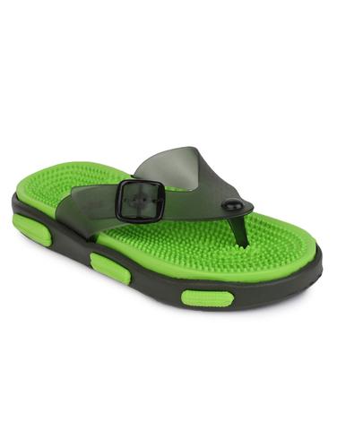 green pvc toe separator flip flops - 15112614 - Very Small Image - 1