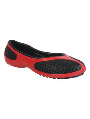 black rubber slip on ballerina - 15112714 - Standard Image - 1